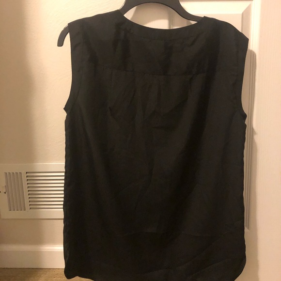 Black silk shirt by J. Crew - Picture 3 of 3